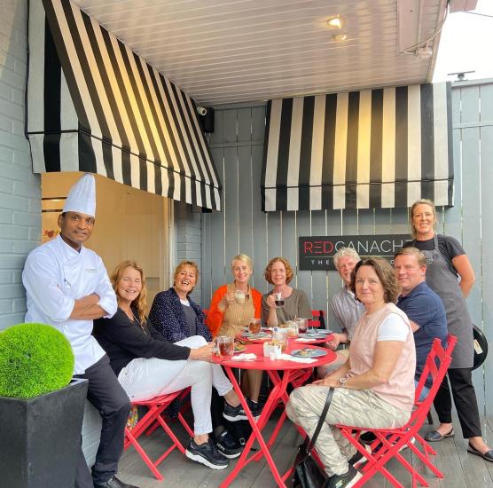 Red Ganache Bake Shop