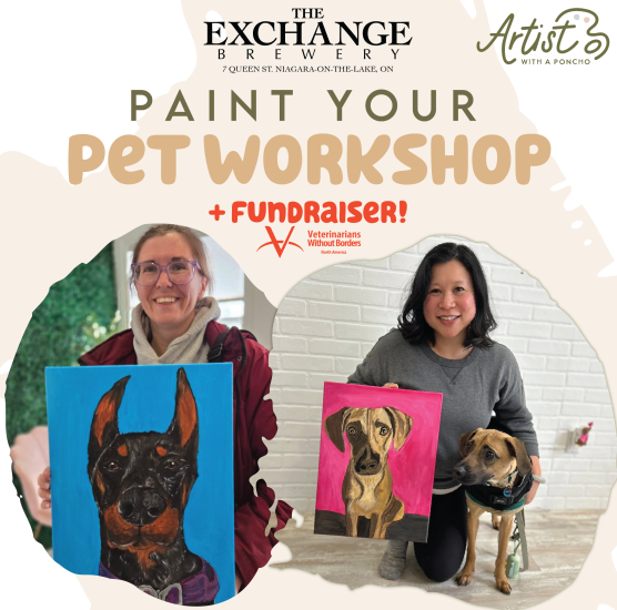 Paint Your Pet Workshop + Fundraiser!