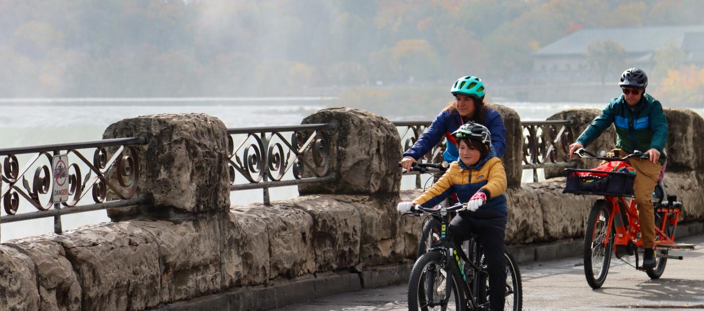 Biking in Niagara Falls